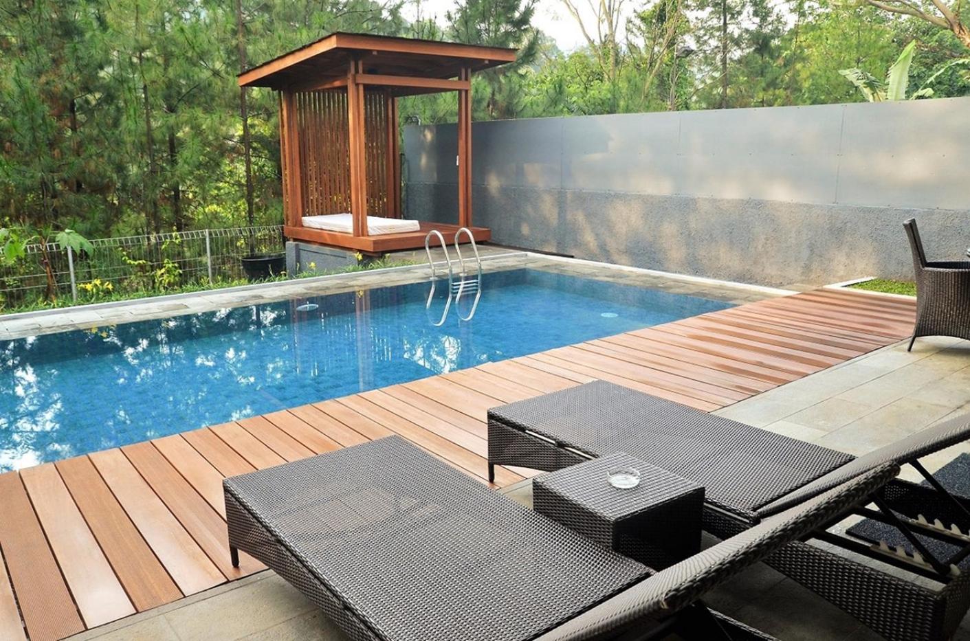 Hikari Hill View Villa 7 Bedrooms With A Private Swimming Pool And Billiard Bandung Eksteriør bilde
